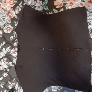 Button down thermal material shirt